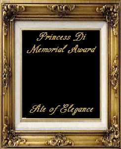PRINCESS DI MEMORIAL ELEGANT WEB SITE AWARD