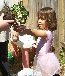 Kylie, the ballerina Gardener