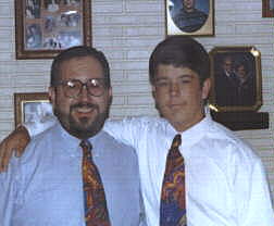 Me and my Dad, on graduation day.