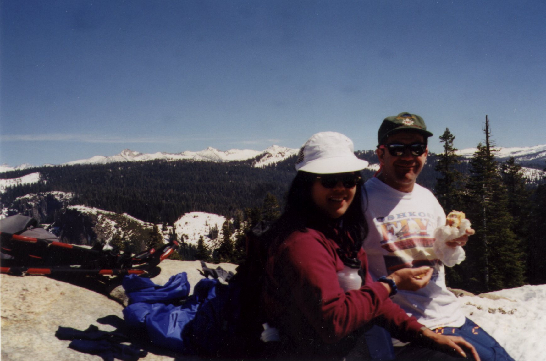 XC to Glacier Pt, March 2000