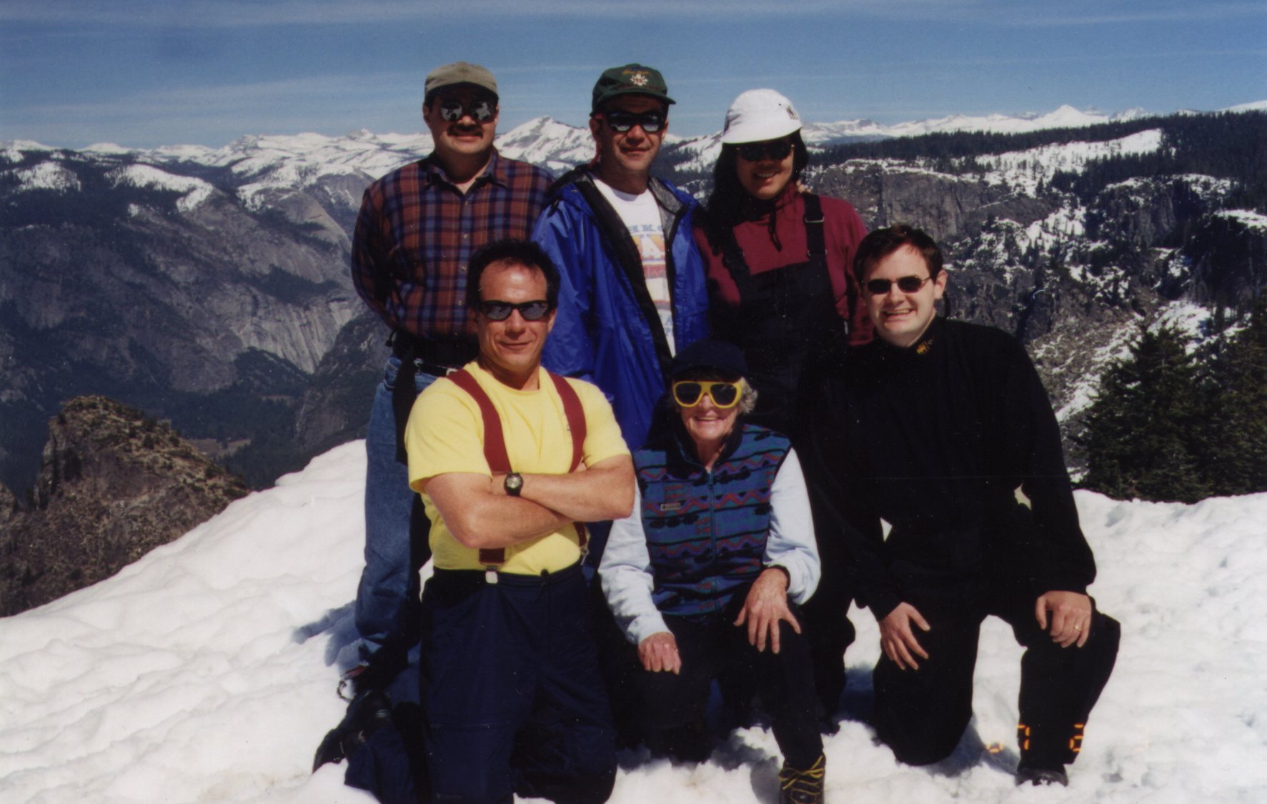 XC to Glacier Pt, March 2000