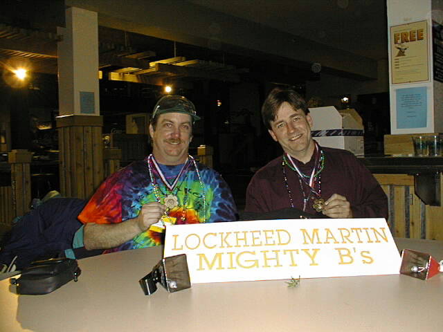 Robert and Mike medals