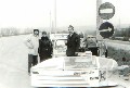 Springtime 1990. On the drill. On the photo: Vladimir, Marina, Vadim