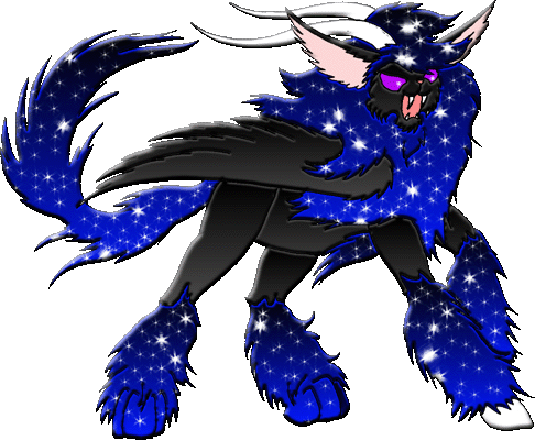 Stars Shattering Black Midnight