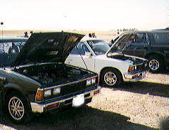 MY TRUCK AND X'S TRUCK