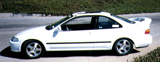 SIDE VIEW OF EX COUPE