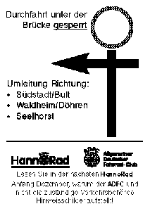 ADFC-Beschilderung