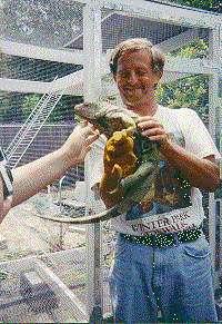 Neil and his gal George  (Photo by P. Burdette)