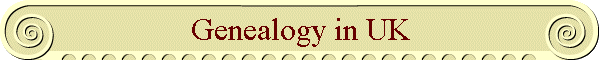 Genealogy in UK