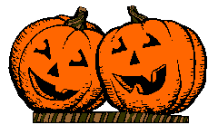 two jack o' lanterns