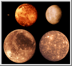 Moons of Jupiter up close