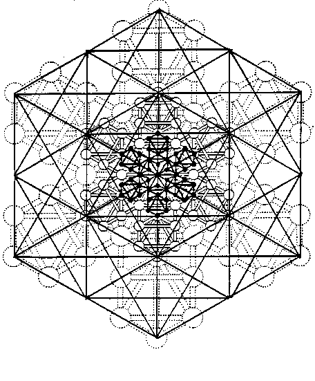 Diagram of Macrocosmic Snowflake within Matrix