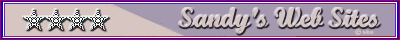 Sandy's Web Pages