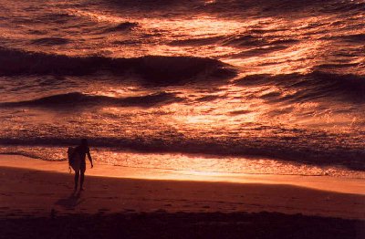 Foto obtida na Praia Grande, Sintra