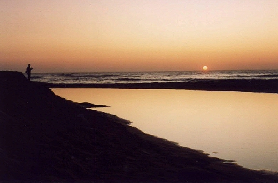 Foto obtida na Praia do Magoito, Sintra