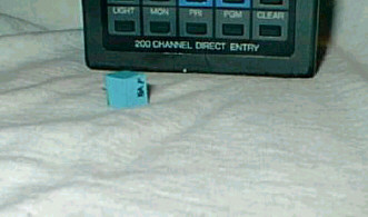 An IF filter, shown in front of a scanner
