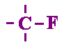 Enlace sencillo carbono - fl�or