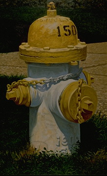 Oil Painting by Philip J. Carroll,DOGS BEST FRIEND, Oil on Linen 42inches x 26inches. �
