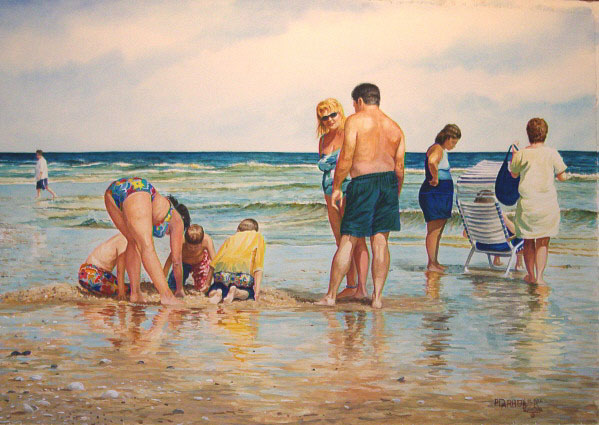 Digging For 
Clams