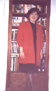 With Long Red Sweater