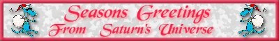 Seasons Greetings From Saturn