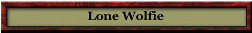 Lone Wolfie