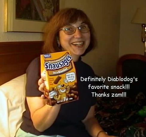 Can you say snausage?