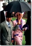 picture: The Prince and Princes of Wales at Ascot