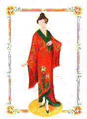 Nora, kimono