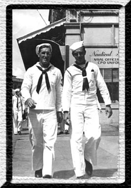Dad in the navy