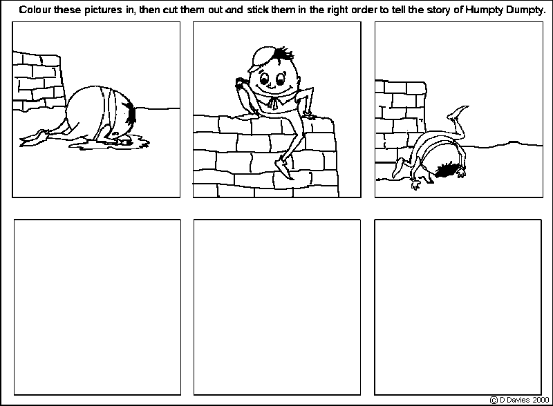 SEN Resources : sequencing : Humpty Dumpty