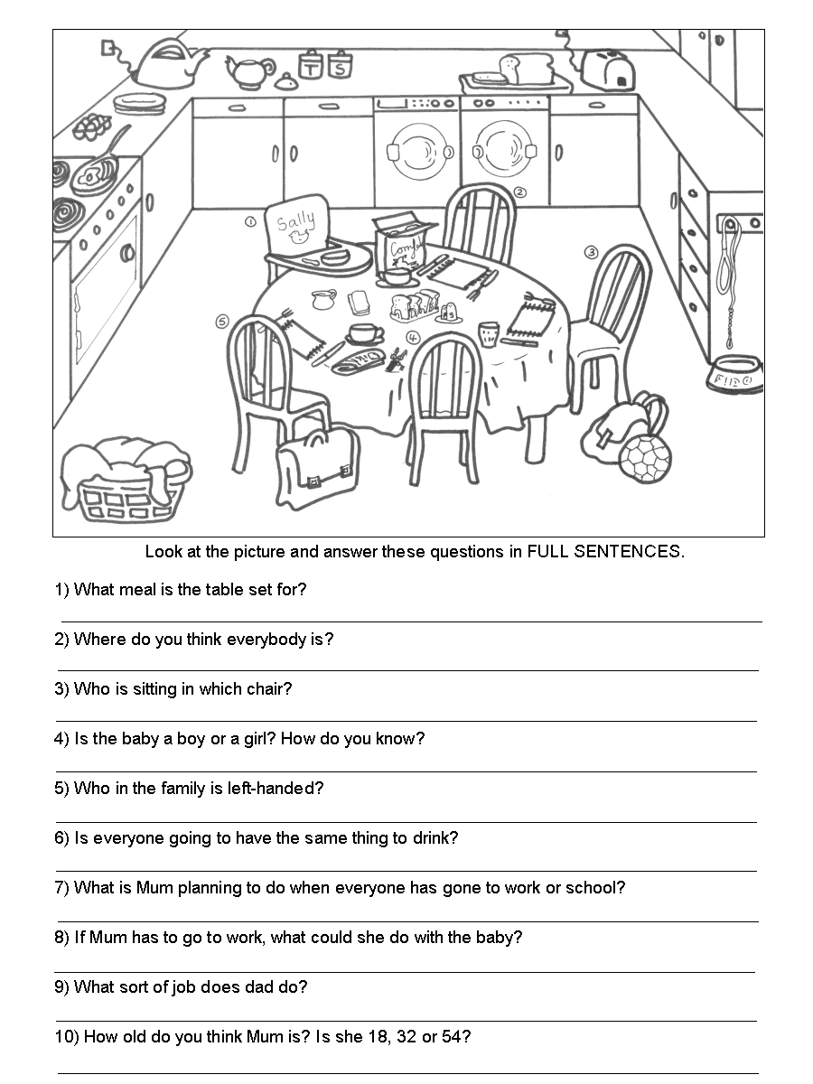 SEN Resources - comprehension, prediction and inference