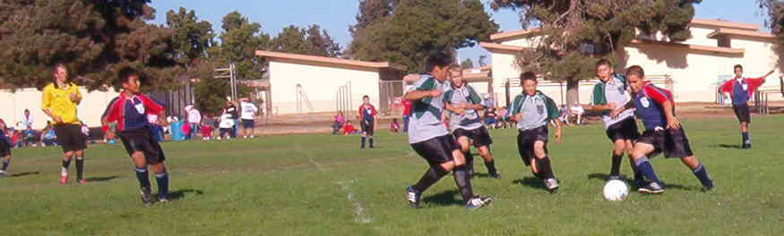 Nick chases down the ball
