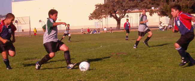 Brian with the ball
