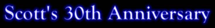 Welcome to Scott's 30th Anniversary Trans Am Homepage!!!
