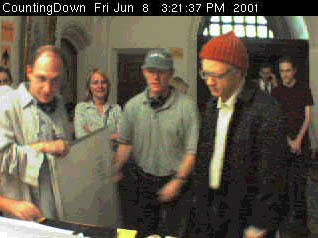 Ron and Russ (yes, Russell IS the old guy in the red toque!)