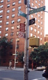 Even the street signs look just like they do on TV