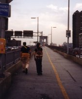 Brooklyn Bridge walkway - for those without cars