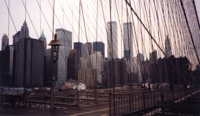 Here's what the city looks like from the bridge