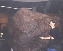 The actual meteorite from the film Armageddon (not really)