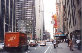 The city is littered with really famous places like Radio City Music Hall