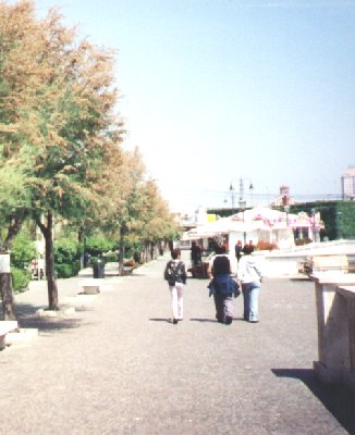 Arrival in Nettuno