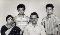 Mom and Dad, Brother and Myself
