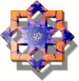 Burning Blue Border