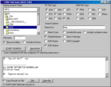filefinder snapshot