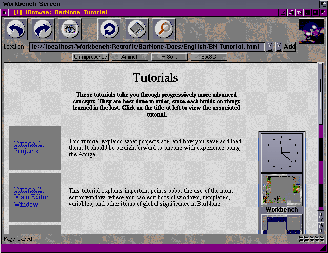 Figure 7:BarNone HTML Tutorial