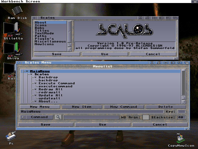 Figure 2:Scalos Preferences