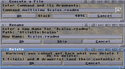 Figure 3:Scalos Requesters