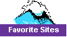 The list of my Favorite Web Sites button
