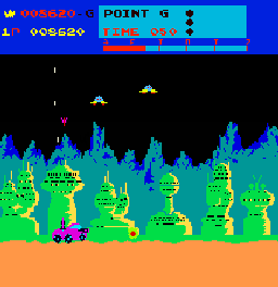 [Moon Patrol screen]
